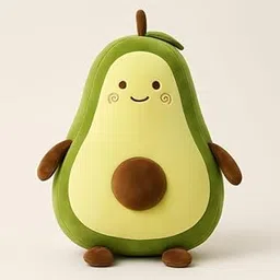 Tobby Toys Avocado Plush Soft Toy Cute & Soft Stuffed Fruit Toys for Kids, Girls, Boys | Kawaii Cuddly Toy Pillow | Birthday Gift, Home Décor, Baby Sleeping Toy 35CM-picture-13