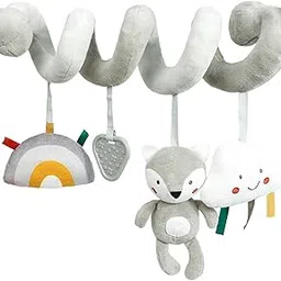 ATORSE™ Baby Crib Hanging Rattle Cartoon Spiral Stroller Toy for Newborn Unique Gift Fox Clouds|Baby | Toys for Baby | Developmental Baby Toys-image-67