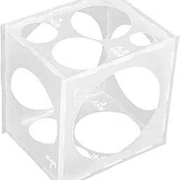 CLUB BOLLYWOOD® Balloon Sizer Box Cube Sturdy Household for Christmas Engagement Celebration | Home & Garden | Greeting Cards & Party Supply | Balloons | 1 Piece Balloon Sizer Box Cube-picture-23