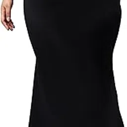 zerokaata Plus Size Seamless Fishcut Flare Shapewear Petticoat for Women | Shape Wear Dress for Saree | Flared Peticote Innerwear for Women Saree Shaper | Inskirt for Saree Shapewear with Drawstring image 1