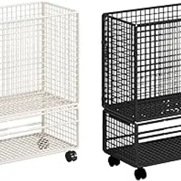 MERISHOPP Yoga Mat Storage Rack with Wheels for Indoor Outdoor Sports Resistance Bands White | Sports Equipment | Outdoor Sports Gear | Exercise Gear-picture-37