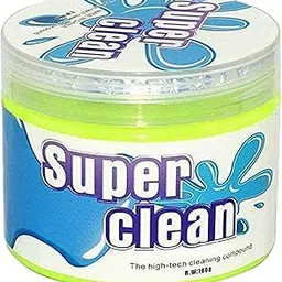 Super Clean Magic Gel Cleaner for Car Interior Dust Cleaner for Keyboard Computer Laptop Home & Office Window Grill Electronics Cleaning Gel Pack of 1 Pcs-picture-30