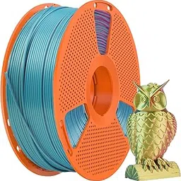 Brahma Lab Premium Silk PLA+ Tri Color 3D Printer Filament 1.75mm – 1kg Spool – Exclusive for Bambu Lab 3D Printers, 3D Farms & Rapid Prototyping. (Red+Yellow+Green)-picture-11