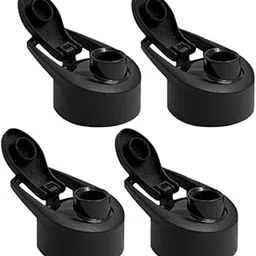 46 MM Slipper cap Premium Water Bottle Replacement Caps, Black Plastic, Universal Bottle Tops with Flip Design(Pack of 4) (BLE-A86)-picture-54