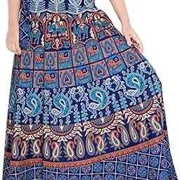 sttoffa 36 Inch Length Wrap Around Skirt for Women Skirt D5-picture-50