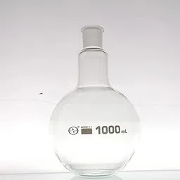 ISKO® Borosilicate Flat Bottom Flask Set of 2 NOS (1000ml, With B-24 Joints)-picture-10