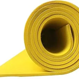 Premium Yoga Mats for Men and Women, Eco Friendly Non Slip Yoga Mat for Men 6 feet, Non Slip Surface and Optimal Cushioning,72"x 26" Yellow-image-12