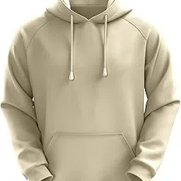 crazymonk Men's Cotton Plain Full Sleeve Hoodie-picture-45