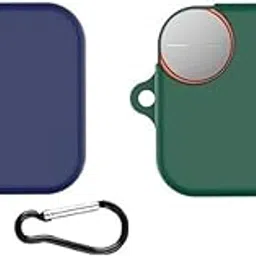 Techmount New Launch Soft Silicone Front & Back Full Protection Case Cover Compatible with CMF by Nothing Buds Pro 2 (NOT FIT for Any Other AIRPODS) (ONLY Cover) (Navy Blue- Green)-image-87