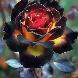 Manjuu Special Multi Colour Rose Grafted Live Plant, Rubiginosa Rosa, Deri Rose, Golap Flower Healthy Live Plant (Without Pot) Pack Of 01 Code -ManjuuSpecialMultiRose036-picture-27