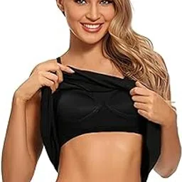 fshway Women's Shelf Bra Camisole Tops Adjustable Spaghetti Strap Cami Tank Cotton Undershirts-picture-43