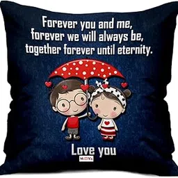 ME & YOU Romantic Gifts, Surprise Printed Cushion for Husband Wife Couple Lover Girlfriend Boyfriend Fianc?e Fianc? On Valentine's Day, Anniversary and Any Special Occasion IZ19DTLoveCU16-101-picture-14