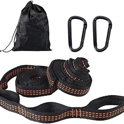 MERISHOPP™ Hammock Tree Straps, 20 Loops&20Ft Long Combined, 2000 Lbs Heavy Duty Orange|Home & Garden|Yard Garden & Outdoor Living|Patio & Garden Furniture|Hammocks-image-56