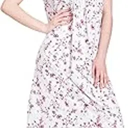 redglo Women's Cotton Nighty Night Gown Multicolore/Cotton Nighty for Pregnant Ladies/Women Night Gowns for Day Wear/Night Wear (Multicolour)(Available Sizes XL & XXL)-picture-33