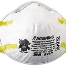 Lightweight Particulate N95 Respirator (8210, DMi BX, Multicolour)- (Packof 2) 20/Box-picture-20