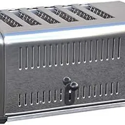 Andrew James Stainless Steel Food Grade 2500 W Commercial 6 Slice Toaster - 1 Year Warranty | Commercial For Industrial Use-image-33