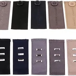 shopora 5Pcs Pants Waist Extenders With Metal Hook For Pants Jeans And Skirt Buttons | Mens Accessories | Other Mens Accessories-picture-25