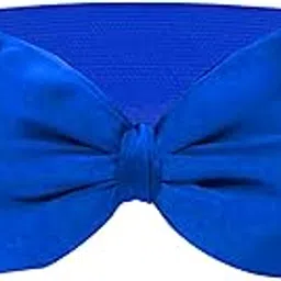redhorns Elastic Fabric Waist Belt for Women Dresses Antique Bow Design Stretchy Ladies Belt for Saree Girls Jeans - Free Size (LD48)-picture-24