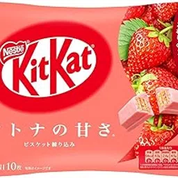 KitKat Mini Adult Sweetness Strawberry 10 Mini Kitkat Pieces Inside Packet | Made in Japan | Japanese Kitkat-image-43