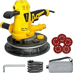 IBELL VORMIR DS23-80 Drywall Sander, 1300W, Variable Speed 1400–2600 RPM, 8.5"/215mm Disc, 10 Hole Vacuum System, LED Light, 32mm (1.25") Dust Port, Wall & Ceiling Sander, Class II Protection, 3.0Kg-picture-40