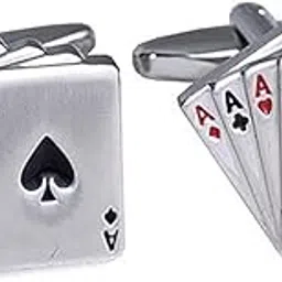 flairs new york Gentleman's Premium Handmade Artisan Tie Bars Clips Cufflinks-picture-11