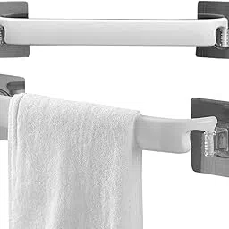 HOKIPO® Magic Sticker Series Self Adhesive Kitchen Napkin Towel Holder - Pack of 2-picture-19