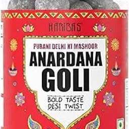 HARIBAS Anardana Goli Churan 300gm | Tasty Digestive Candy | Anardana Pachak Goli Mukhwas Mouthfreshener | Healthy Hajma Churan Goli | Delicious Anardana Flavor | After-Meal Treat-picture-15