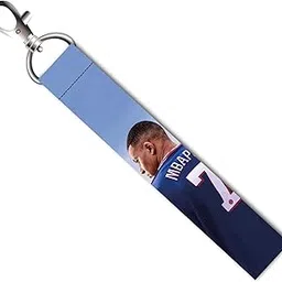 isee 360 ISEE 360® Footballer Mbappé Lanyard Tag with Swivel Lobster for Gift Luggage Bags Backpack Laptop Bags L X H 5 X 0.8 INCH-picture-25