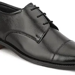 baron scott Men Pure Leather Oxford Shoes | Comfortable Formal Dress Shoes with Durable TPR Sole | Office Meeting Shoes-picture-45