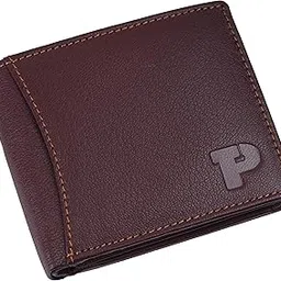 the preppy Leather Wallet for Men | RFID Protected | Formal Use | Solid Card Holder | Lightweight | Easy to Carry | Compact Design with 5 Card Slots | 2 Cash Compartment | Brown | Pack of 3-picture-13