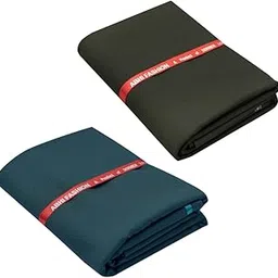 Abhi Fashion Men's Cotton Feel Formal Unstitched Combo Trouser Fabric For Men (Pack Of 2)-picture-33