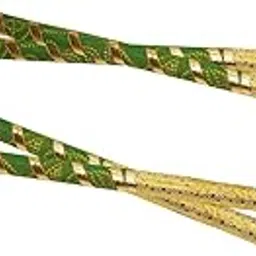 ME & YOU Beautiful Green Garba Sticks – Decorative Dandiya for Navratri Dance and Puja – Pack of 2, Designed for Comfort and Style – Gift Set for Family, Friends, and Festive Gatherings-image-65
