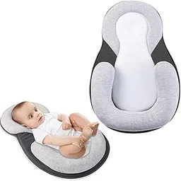 Hakily Adjustable SᎥze New-Born Bαby Sleep PosᎥtᎥonᎥng PᎥllow,Ultrα Soft,Body Support AntᎥ-Roll Breathable for 0-18 Months Baby's MultᎥcolor-image-42