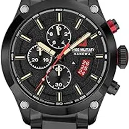 swiss military by chrono SWISS MILITARY HANOWA Analog Black Dial Men's Watch-SMWGI2101431-picture-44