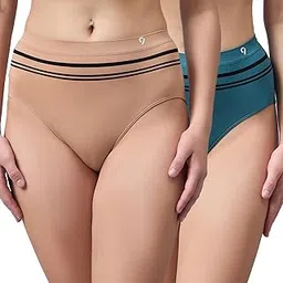 c9 airwear Solid Seamless Hipster Briefs for Women (Pack of 2)-picture-22