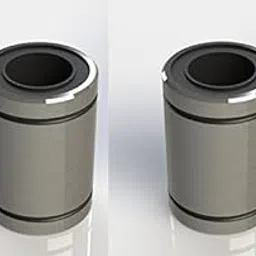 INVENTO LM12UU_1 4 Pieces 12mm Rod Linear Ball Bearing for 3D Printer or CNC or Robotic or DIY Projects-picture-47