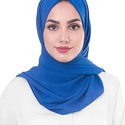 silk route InEssence� New Sheer Georgette Scarf Ladies Wrap Large Hijab-picture-55