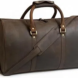 New Homes Premium Leather Duffle Bag | Stylish, Durable, and Spacious Travel Companion for Gym, Weekend Getaways, and Daily Use (100% Pure Leather GUATANTED)-image-21