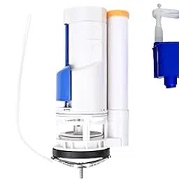 BHANMATI SANITARY ITEMS Flush Repair Kit Plastic Water-Saving Toilet Repair Kit, Dual Flush Valve-Siphon, 8.26 Inch, 6-8" Adjustable Fill Valve, 60 mm ABS Push Button (USE FOR SINGLE PEICE) Set of 1-image-41