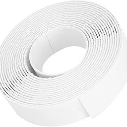 22mm Sealing Strip for Caulking Kitchen Gaps White Polyethylene Adhesive Toilet Tape, 11ft-picture-22