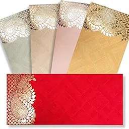 Fonsie cash shagun fancy ambiyan design envelopes pack of 25 for gifting money on wedding gift, baby shower gift, shagun, family gatherings(Multicolor)-picture-22