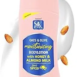 Nimson Silkplus Body Lotion with Oats, Olive, Honey & Almond Milk | Moisturizing for Dry & Rough Skin | 500ml-picture-11