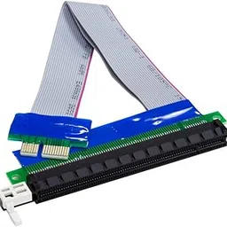 Kingwin Pci-E 1X-16X PWR 4P Powered Adapter Card Flexible Extension SATA to Molex Cable-picture-54