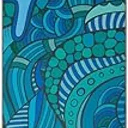 Yoga Mat Print Qucik Dry Non-Slip Foldable Yoga Towel Fitn Blanket-image-17