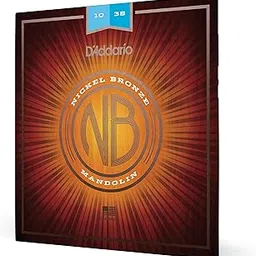 D'Addario Woodwinds NBM1038 Nickel Bronze Mandolin Strings, Light, 10-38-picture-37