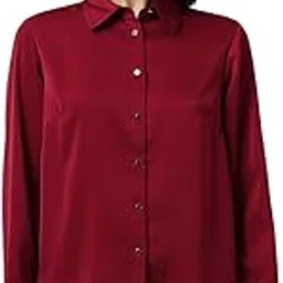 allen solly Women's Solid Regular Fit Shirt-picture-40