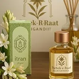 Itran Mehek-E-Raat Rajnigandha luxury Attar 6ml | Floral Tuberose Fragrance | Long Lasting Alcohol-Free Attar for Women-picture-29