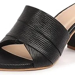 stepizia Women Open Toe Block Heel Pumps for Office & For All Occasions.-picture-13