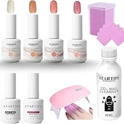 STAR TIPS Nude + Cleanser Kit for Nail Prep, Polish, Gel, & Acrylic Application, Professional Nail Surface Cleansing & Dehydration, Manicure Essentials-picture-10