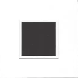 1 12x12 Square White and White Double Picture Mats with White Core Bevel Cut for 8x8 Pictures-picture-42